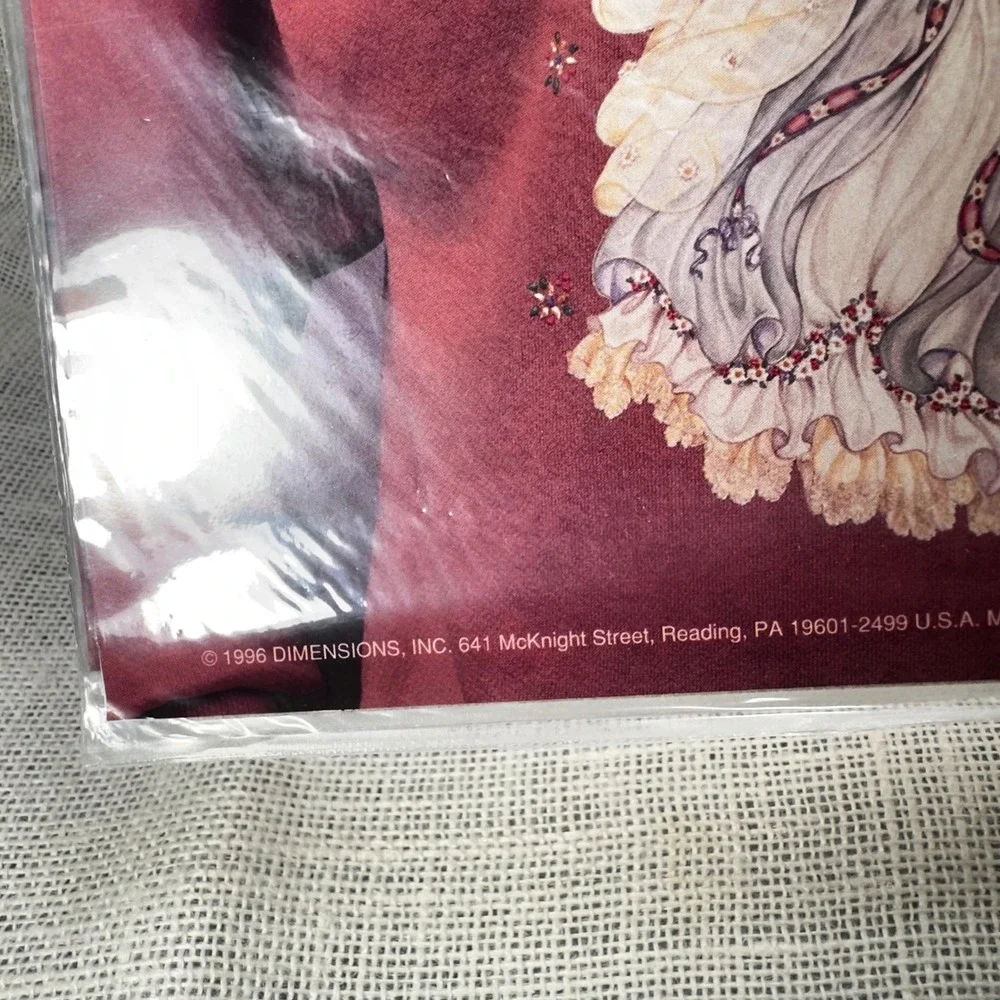 Dimensions 1996 NOS FashionArt Elegant Angel Iron On Transfer Laine Gordon 80427